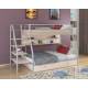 Двухъярусная кровать Толедо 1 ПЯ серый молочный