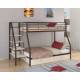 Двухъярусная кровать Толедо 1Я коричневый молочный