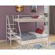 Двухъярусная кровать Толедо 1Я серый молочный