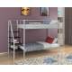 Двухъярусная кровать Толедо серый/венге