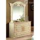 Комод с зеркалом Рома Беж