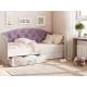 Кровать Эльза Белый-фиолетовый