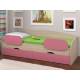 Кровать Соня 2 сонома-розовый