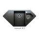 Кухонная мойка Tolero R-114 Черный 911
