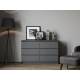Комод Мори МК1200.6/4 Графит