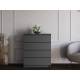 Комод Мори МК800.4 с 4 ящиками Графит