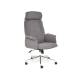 Кресло офисное Charm флок серый