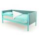 Кровать-тахта мягкая Svogen с бортиком мятный