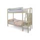 Двухъярусная кровать Svogen с бортиком бежевый