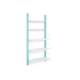 Детская навесная полка-стеллаж Svogen мятно-белый