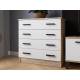 Комод КМ-2 дуб сонома/белый