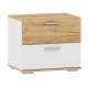 Тумба для обуви Санти НМ 013.24 Белый/Дуб Крафт Золотой