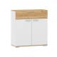 Тумба Санти НМ 013.77 Белый/Дуб Крафт Золотой