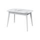 Стол раздвижной Прайм 1200/1520 Мрамор Белый