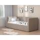 Кровать мягкая с подъёмным механизмом арт. 030, бежевый