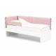 Детская мягкая кровать Denvas с бортиком пыльная роза