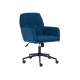 Кресло офисное Garda флок синий