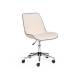 Кресло офисное Style флок молочный