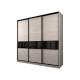 Шкаф-купе Max МШ-27-6-27/2-999 пленка Oracal черная