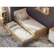 Кровать одинарная Милан выкатная с настилом