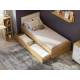 Кровать одинарная Милан с настилом и ящиком
