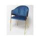 Стул DC-5158 Золотой-синий
