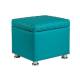 Пуф с крышкой Вега бирюзовый