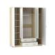 Шкаф 4-х створчатый Оливия с зеркалом