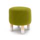 Пуф круглый Stumpa оливковый