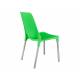 Стул Genius mod 75 зеленый/ножки хром