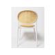 Стул SC 199 бежевый/белый