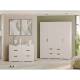 Шкаф 4-х дверный с четырьмя ящиками 4-75933