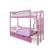 Двухъярусная кровать Svogen с ящиками лаванда