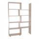 Стеллаж 1 дуб млечный