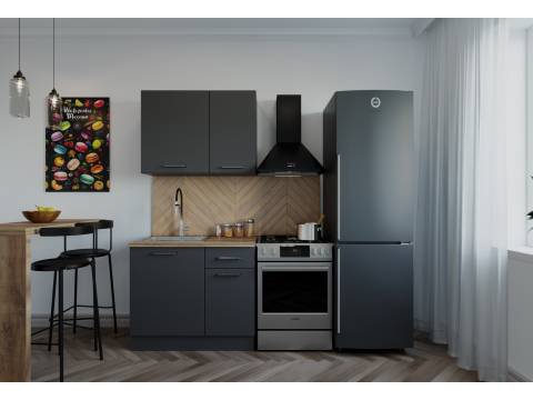 Гарнитур кухонный Антрацит-1000