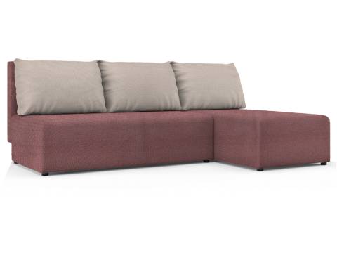 Угловой диван Алиса savana plus dimrose savana plus ivory