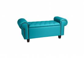 Банкетка Милан бирюзовый