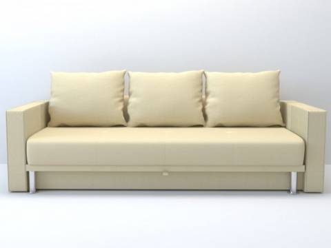 Диван-кровать Некст с подлокотниками Neo Cream