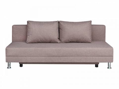 Диван Комфорт без подлокотников 2 подушки латте