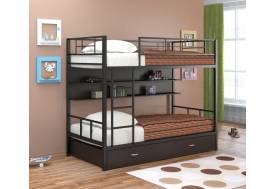 Двухъярусная кровать Севилья - 2 ПЯ черный