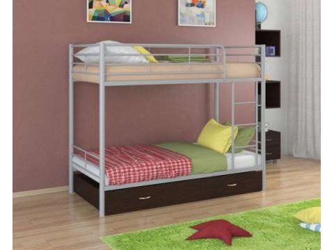 Двухъярусная кровать Севилья - 3 Я серый