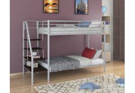 Двухъярусная кровать Толедо серый/венге
