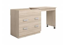 Комод-трансформер ясень шимо светлый