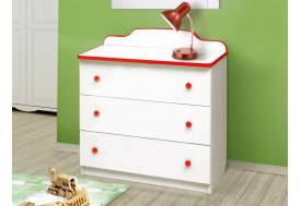 Комод с тремя ящиками Радуга