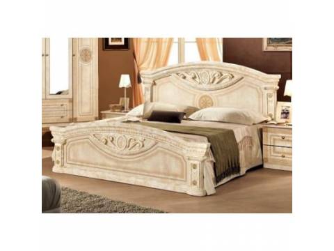Кровать 2-х спальная 1600 мм Рома Беж