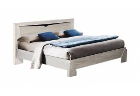 Кровать 33.08 - 02 Лючия c настилом (1600) бетон пайн