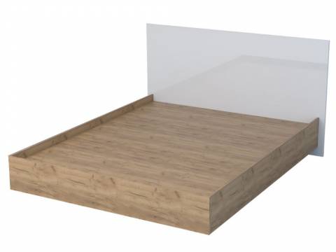 Кровать Эго арт. 031 1600 белый глянец