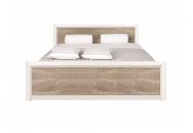 Кровать LOZ 140*200_2 Коен Ясень Снежный