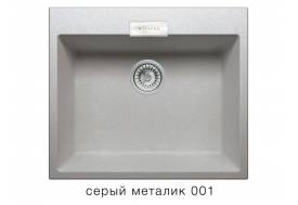 Кухонная мойка Tolero Loft TL580 Серый металлик 001