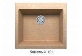 Кухонная мойка Tolero R-111 Бежевый 101